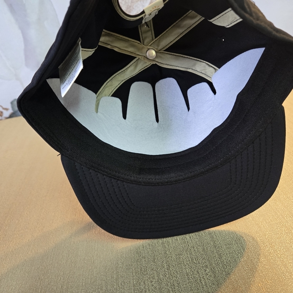 NWT Dickies x Free & Easy "Don't Trip" Patch Strapback Hat - Black - Picture 6 of 9
